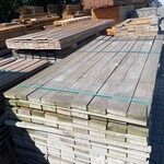 Ca. 153x Guyana Teak Planken Fijnbezaagd, 33x108mm, lengte 215cm